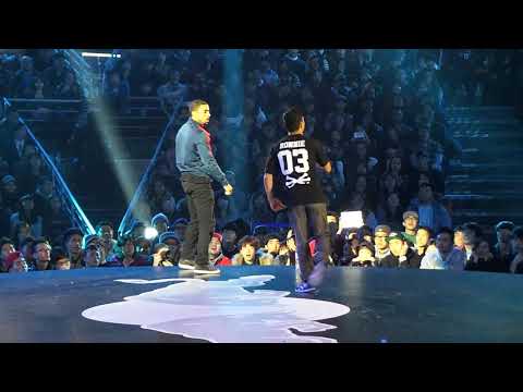 red bull bc one 2013 world finals in seoul - gravity vs ronnie