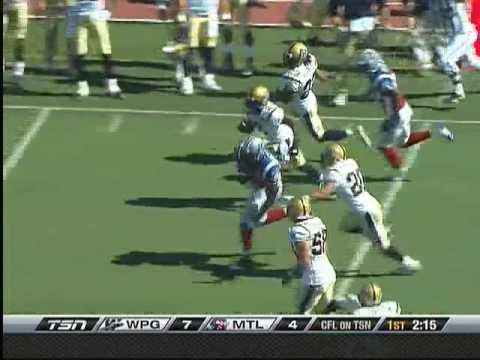 CFL Winnipeg 14, Montreal 33 - September 20, 2009