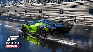 818HP V12 SCREAMING in Ultra HD ๐๐ Lamborghini Essenza SCV12 | Forza Horizon 6 Gameplay