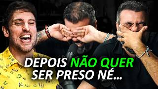 LEO LINS QUEBROU COMPLETAMENTE O IGOR DE RIR no FLOW