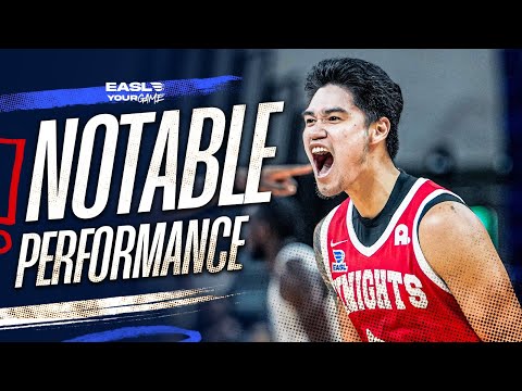 Notable Performance: Arvin Tolentino with 24 points | EASL 2025-26 Season