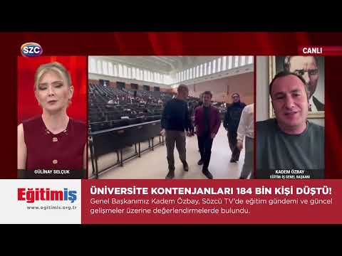 Gülinay Selçuk’un sunduğu Haber Saati programına konuk olan Genel Başkanımız Kadem Özbay eğitim gündemi ve güncel gelişmeler üzerine değerlendirmelerde bulundu. | EĞİTİM İŞ