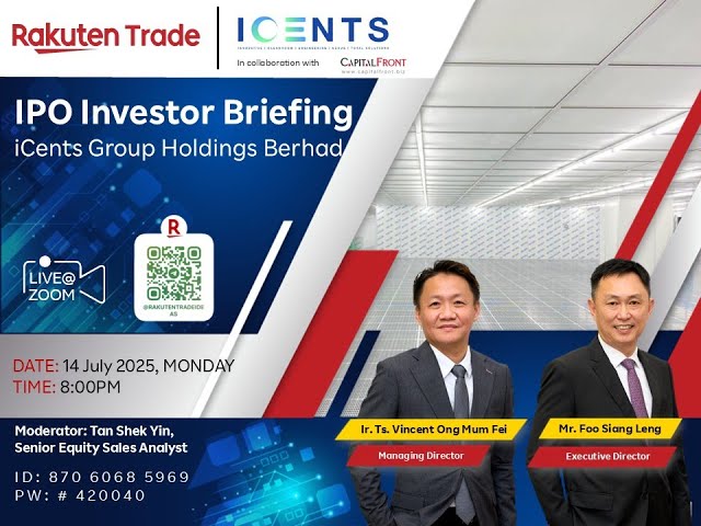 Rakuten Trade Ideas Webinar - iCents Group Holdings Berhad
