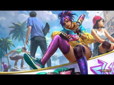 Smite 7 8 God of the Moon PTS - Pele New Skin Wildstyle Pele, Voice Gameplay