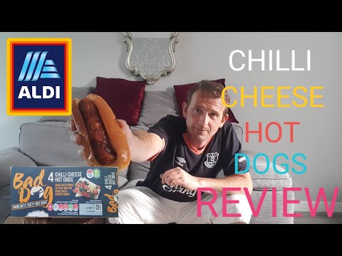 Aldi Bad Dog Chilli Cheese Hot Dogs