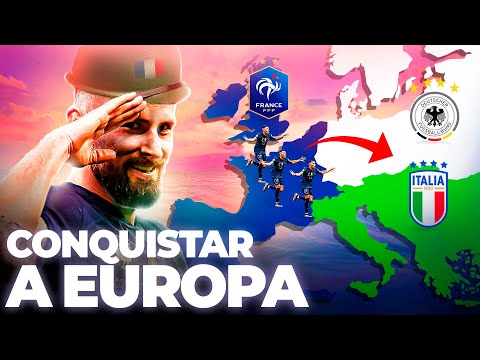 "Modo" DOMINAÇÃO EUROPEIA: qual seleção ganha o continente? 🌍