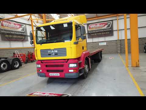 New In Stocklist For Sale: MAN TGA 26.350 6X2 FLATBED - 2005 - NX55 AOA