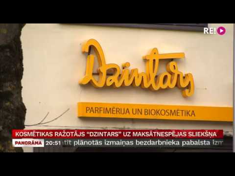 Kosmētikas ražotājs “Dzintars” uz maksātnespējas sliekšņa