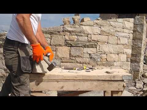 Irish stonemason. Irish stone mason. Lacken stone mayo
