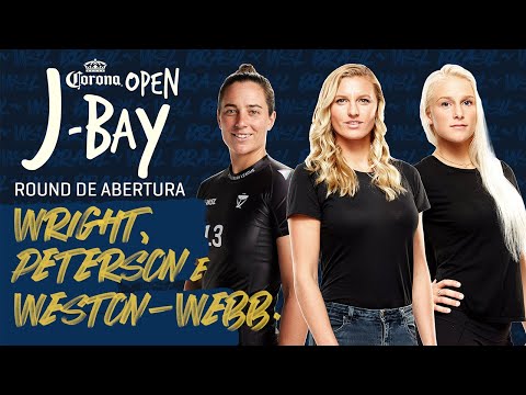 Lakey Peterson x Tatiana Weston-Webb x Tyler Wright - Round de Abertura | Corona Open J-Bay