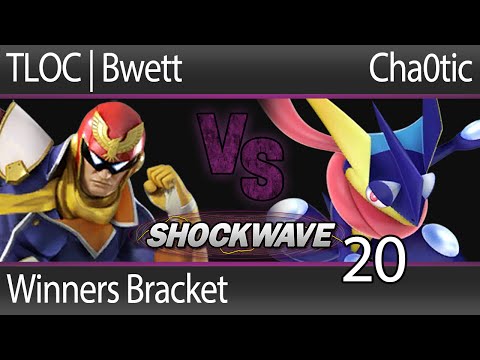 SW 20 Smash 4 - TLOC | Bwett (C. Falcon) vs Cha0tic (Greninja) - Winners Bracket