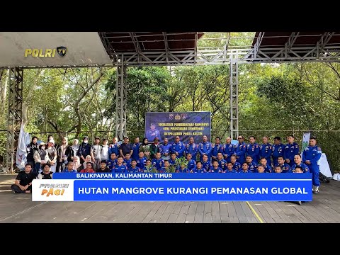 DITPOLAIRUD POLDA KALTIM LAKUKAN PENANAMAN MANGROVE
