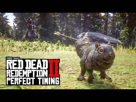 When the Timing is PERFECT in Red Dead Redemption 2