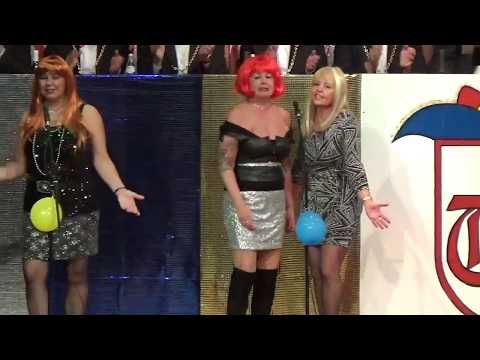 Die MERWES der TG Nieder-Roden mit "No Roots" auf der Fastnachtsitzung 2018