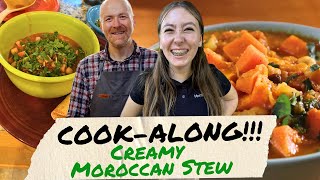 Live Cook-Along: Creamy Moroccan Stew (Vegan & Whole Food Plant-Based)