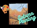 Thank you for 100 subscribers |Autumn painting #Shorts