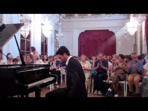 Pianestival Julien Kurtz piano recital intro @ Cheremetev Palace, Russia