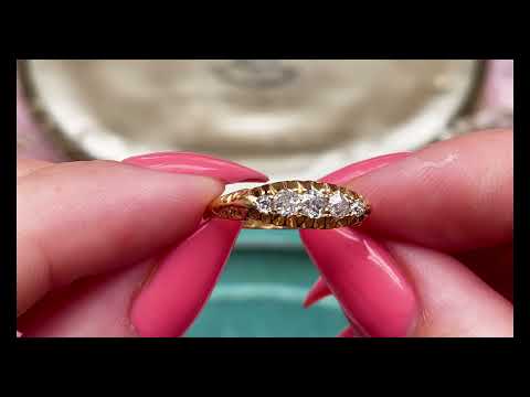 18ct Gold Five Stone Diamond Ring (0.28ct) #7750