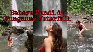 Download lagu Dangers of Swimming at Nungnung Waterfall ‼️ mp3