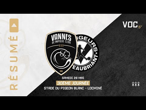 N2. VANNES OC 1 - 2 VOLTIGEURS CHATEAUBRIANT : Le résumé