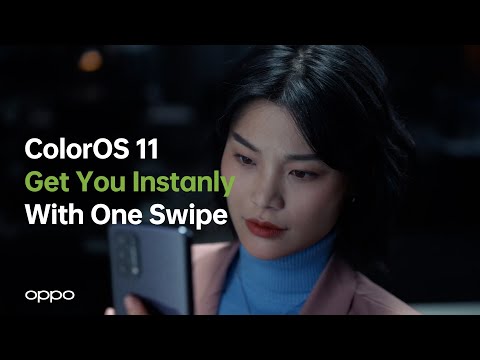 OPPO Reno5 5G | ColorOS 11丨Understand Instantly With One Swipe