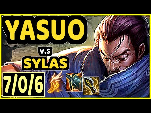 EIKA (YASUO) vs SYLAS - 7/0/6 KDA MID CHALLENGER GAMEPLAY - EUW
