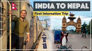 India To Nepal Tour 🇮🇳🇳🇵 | Train, Sim, Currency, Transport | Border Crossing | Nepal Nightlife Club