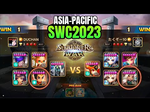 TAKUZO10 vs DUCHAN | SWC2023 ASIA-PACIFIC CUP - Summoners War