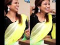 Tamil Serial Actress Ramya Saree Navel Slip