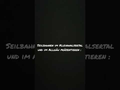 Das Kleinwalsertal 🏞️🚡 Folge 1