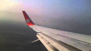 preview picture of video 'Lion Air Take Off to Surabaya from Jakarta JT570'