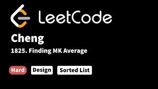 YouTube video 'LeetCode 1825. Finding MK Average'