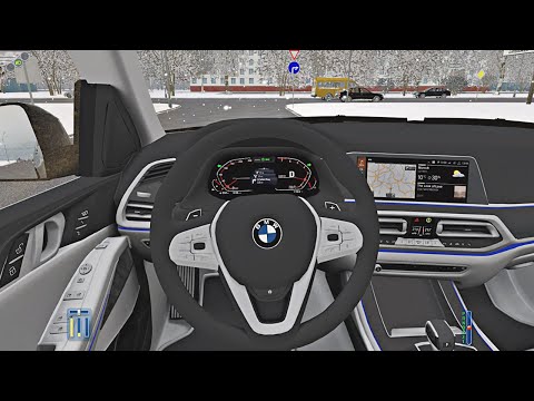 BMW X7 (G07) - City Car Driving | Steering Wheel + Shifter | Gameplay Part1