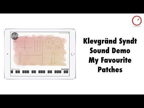 Klevgränd Syndt Sound Demo - My Favourite Patches