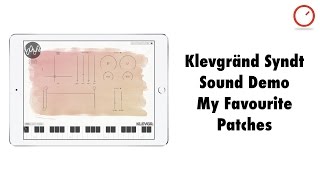 Video thumbnail for Klevgränd Syndt Sound Demo - My Favourite Patches by SYNTH ANATOMY