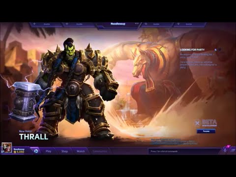 2015 Heroes of the Storm - Thrall Hero Skin Overview - 1080p
