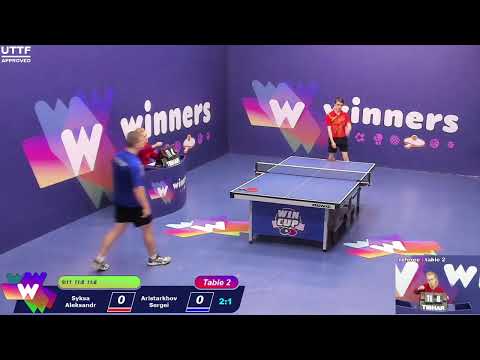 WINners CUP table 2  03.02 Syksa Aleksandr - Aristarkhov Sergei  21:00