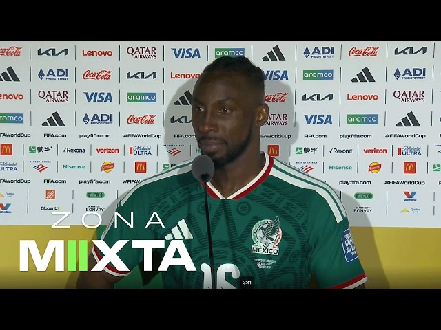 JULIÁN QUIÑONES "Siempre feliz de vestir esta camiseta y entregar lo mejor",México venció a Ecuador
