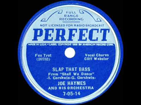 1937 Joe Haymes - Slap That Bass (Cliff Weston, vocal)