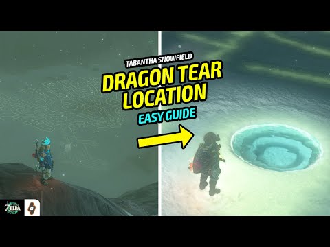 EASY Guide: North Tabantha Snowfield Dragon Tear Location | Tears of the Kingdom Walkthrough