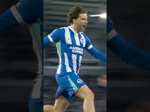 Ferdi fires us ahead vs Chelsea! 💪 #brightonandhovealbion #premierleague #ferdikadioglu