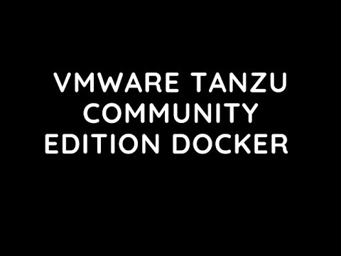 Deploying Tanzu Community Edition on Docker - 019