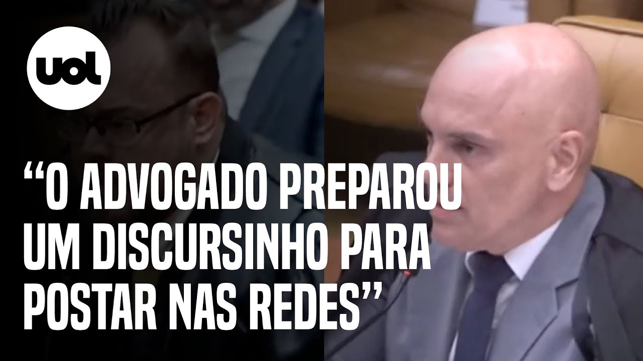 Advogado de 2º réu do 8/1 ataca Moraes e ministro rebate: 'Patético, medíocre'