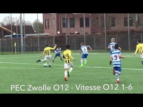 Quentin van Beekveld #10 PEC ZWOLLE VS VITESSE O12 8-4-2017