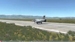 DCS World: M-2000C _ Takeoff From Parking Hot. / PT-BR