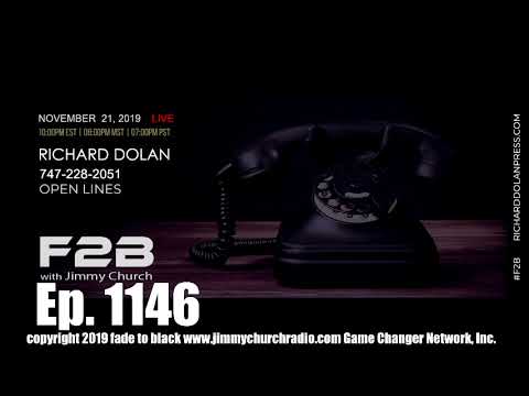 Ep. 1146 FADE to BLACK w/ Richard Dolan : Open-Lines Week : LIVE