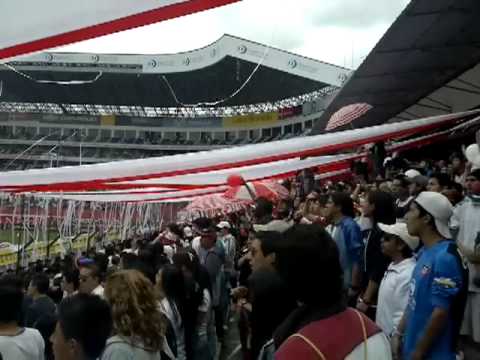 "SOLO LE PIDO A DIOS ........MUERTE BLANCA" Barra: Muerte Blanca &bull; Club: LDU