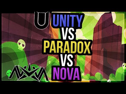 Unity vs Paradox vs Nova Esports! 3v3v3 Showdown! [Brawl Stars]