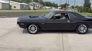 440-Powered 1971 Dodge Challenger R/T Driving Off