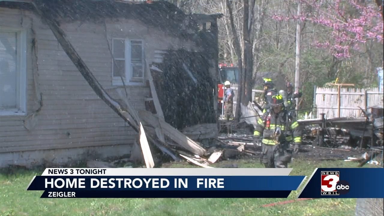 Two-Alarm Fire Destroys Franklin County Home Amid High Winds